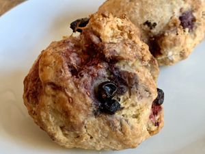 scone at Moehren Milieu Eco Cafe in Mainz