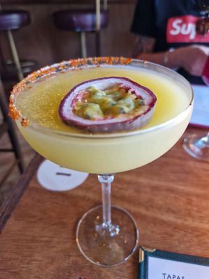 Frozen passion fruit margarita at Bar Picar in Zuid-holland