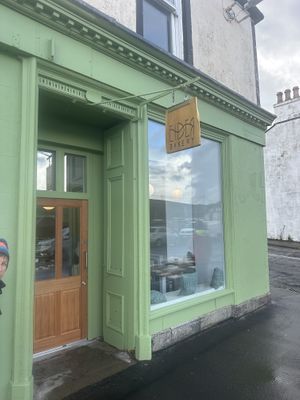   at Eider Bakery in Scotland