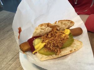 'Not' Dog at Lucy's Cafe in Bochum