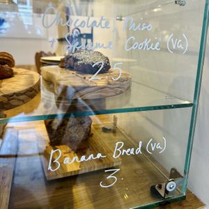 Vegan cakes  at Cracked Coffee in Pennsylvania