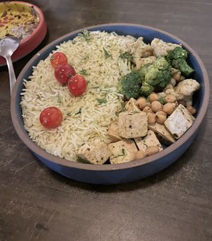   at Bhūmi Café in Rishikesh