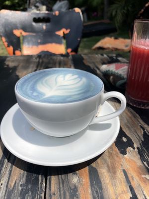   at Bhūmi Café in Rishikesh