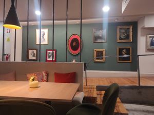 Inside decor at Manju in Porto