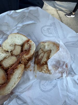 vegan cowgirl   at Utopia Bagels in New York