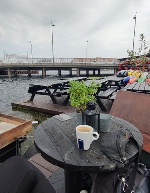 Terrace at Kayak Bar in Copenhagen