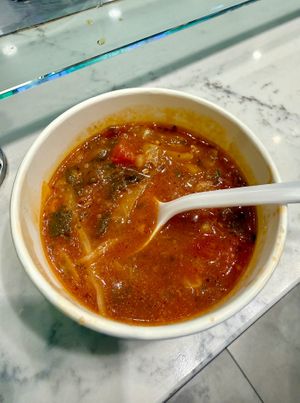 Vegan Lentil Soup at Aviva by Kameel - Buckhead in Atlanta