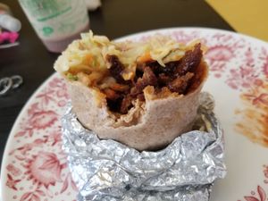 Earth Crunch Wrap at Earth Burger - NW Loop in San Antonio