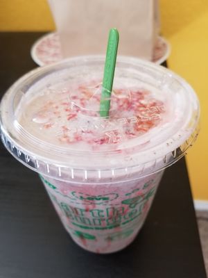 Oreo peppermint shake at Earth Burger - NW Loop in San Antonio