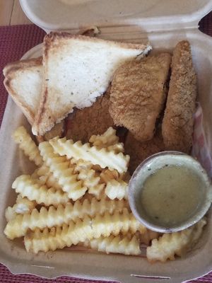 Lone Star Big Dipper Basket at Earth Burger - NW Loop in San Antonio