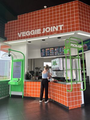 Place is cute. Food is great.  at Earth Burger - NW Loop in San Antonio