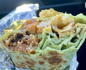 Warp wrap   at Earth Burger - NW Loop in San Antonio