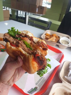  at Earth Burger - NW Loop in San Antonio