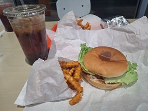 earther burger at Earth Burger - NW Loop in San Antonio