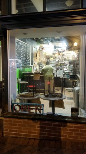 Inside at Avocado Cafe in Washington