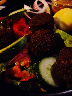 Falafel salad  at Avocado Cafe in Washington