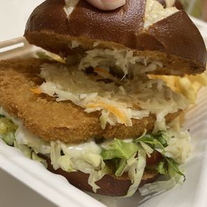 Southern style chicken burger   at The Burgers in Hlavni Mesto Praha