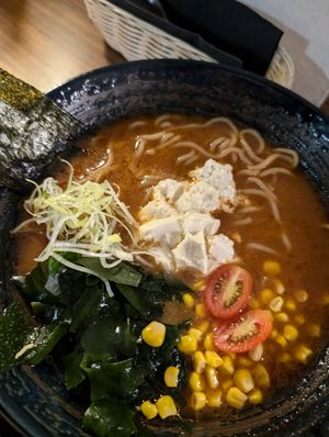 Curry ramen at Ramen by Maru in Ljubljana