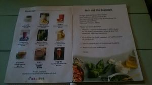 drink menu & philosophy of the shop at Jack and the Beanstalk in Busan
