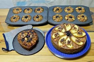 Vegan cup cake at Jack and the Beanstalk in Busan