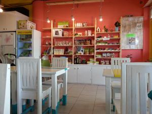 Interior; Love the beachy feel. at Jack and the Beanstalk in Busan