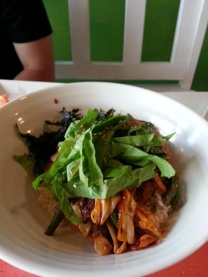 Delicious and not too spicy at Jack and the Beanstalk in Busan