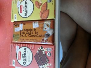 A few chocolate bars that they carry! at Jack and the Beanstalk in Busan