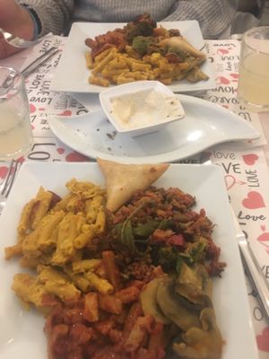 Food by weight  at Alhambra Cafe in Milan