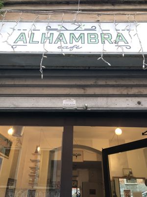 Alhambra at Alhambra Cafe in Milan