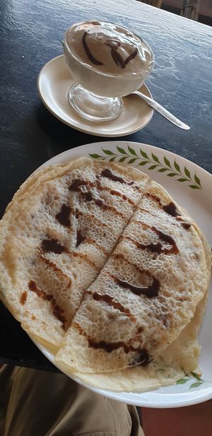 Crepe at Umbrella Cafe in Pokhara