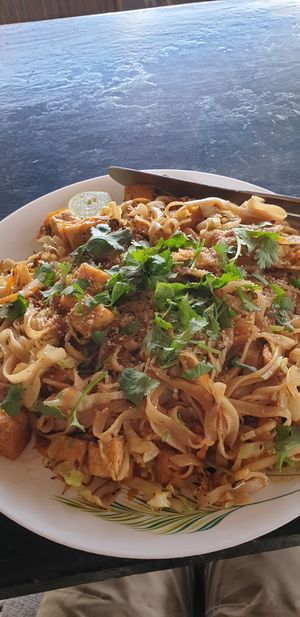 Pad Thai at Umbrella Cafe in Pokhara