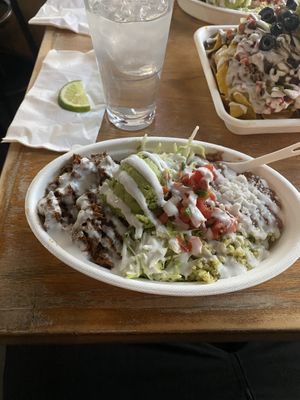 Seitan Bowl with guacamole   at El Borracho - Ballard in Seattle