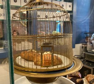 Filled croissant at Délice de Bernay in New York City