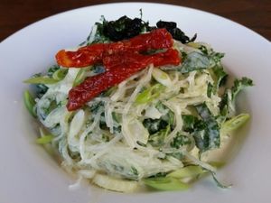 Alfredo kelp salad at LifeFood Organic in Santa Monica