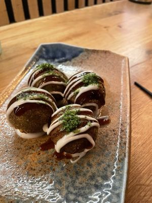 Vegan Takoyaki  at Takumi - Japanisches Ramen Restaurant in Koblenz