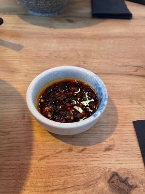 Hot sauce at Kaito Ramen in Koblenz