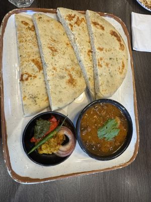 Vegan Chole Kulcha  at Brar's in Mississauga
