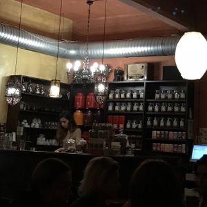 Tea bar at Tea House in Sofia