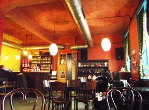 Beautiful artistic place with live music in the evenings.  at Tea House in Sofia