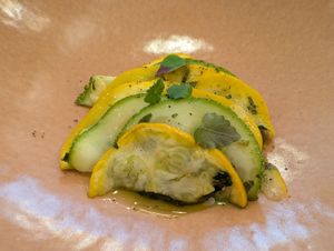 More than zucchini: lots of yummy tastes hide within at Trèfle in Lyon