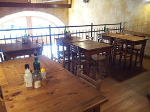 Tables Mezzanine at Le Pain Quotidien in Marseille