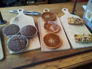 Pâtisseries at Le Pain Quotidien in Marseille