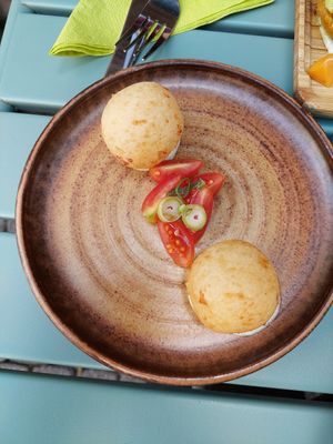 Muchin de manioc at Restaurant Equilibrio in Région Wallonne