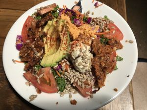 Amazing salad meals. So healthy! at Chimera Cafe in Tulsa