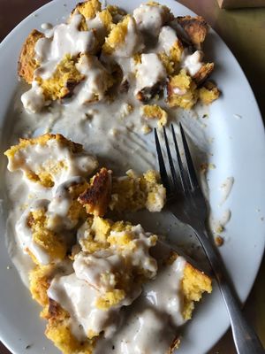 Biscuits and Gravy at Chimera Cafe in Tulsa