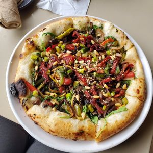 Vegano Pizza at Bravo in Jackson