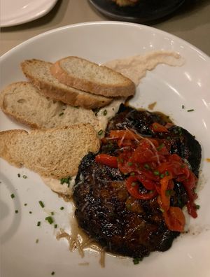 Grilled Portabella Mushroom at Bravo in Jackson