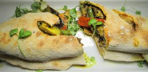 Vegan three course meal.  at Bravo in Jackson