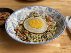 Basil Olive Fried Brown Rice - RBG, Kuala Lumpur  at RGB and The Bean Hive in Kuala Lumpur