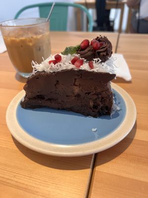 Chocolate coconut maple mousse? cake   at RGB and The Bean Hive in Kuala Lumpur